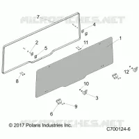 REAR BODYWORK WINDOW