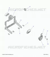 ELECTRICAL, HORN AND LICENSE PLATE LIGHT