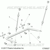 SUSPENSION, REAR STABILIZER BAR