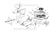 OIL TANK   AIR BOX SPORT 0950443, SPORT TOURING 0950243  AND EUROP (4928822882C009)
