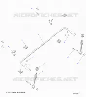 SUSPENSION, FRONT STABILIZER BAR