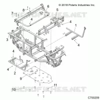 CHASSIS, FRAME 