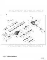 DRIVE TRAIN, MAIN GEARCASE INTERNALS