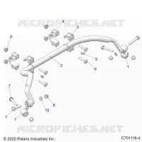 SUSPENSION, REAR STABILIZER BAR