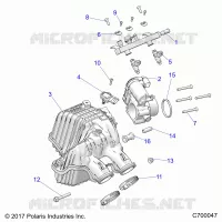 ENGINE, AIR INTAKE MANIFOLD