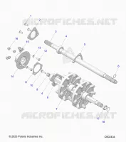DRIVE TRAIN, JACKSHAFT AND DRIVE SHAFT