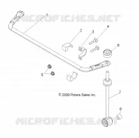 REAR SUSPENSION STABILIZER BAR