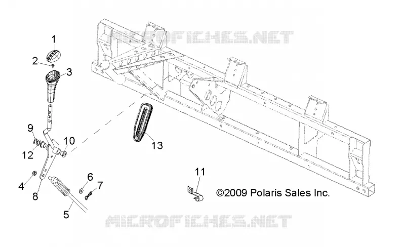 DRIVE TRAIN, GEAR SELECTOR