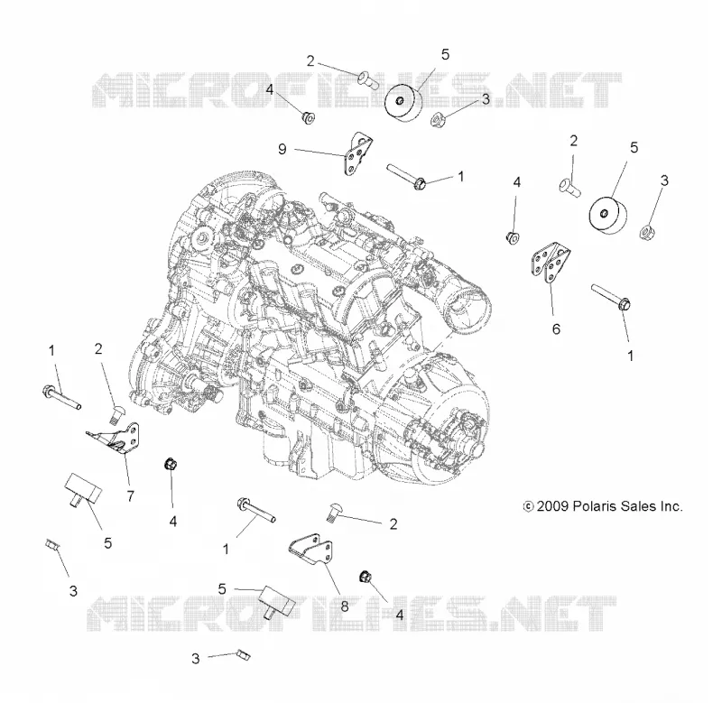 ENGINE, MOUNTING