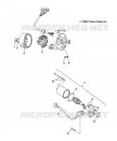 GENERATOR/STARTING MOTOR
