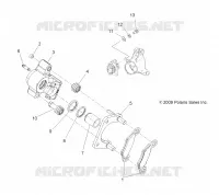 REAR BRAKE CALIPER