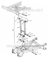 REAR STRUT STABILIZER MAGNUM 6X6