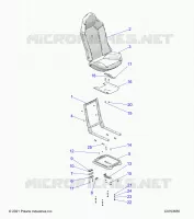 SEAT ASM. AND SLIDER