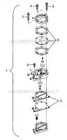 FUEL PUMP SPORTSMAN 500 W98CH50A AND W98CH50AB (4945714571E003)