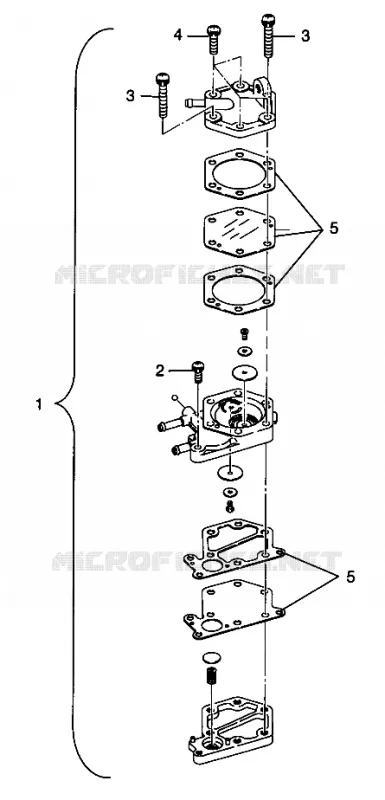 FUEL PUMP SPORTSMAN 500 W98CH50A AND W98CH50AB (4945714571E003)