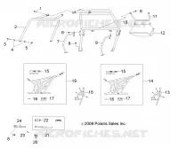CHASSIS, CAB FRAME AND SIDE NETS