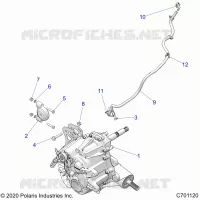 DRIVE TRAIN, MAIN GEARCASE MOUNTING