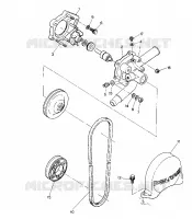 WATER PUMP (4918391839030A)