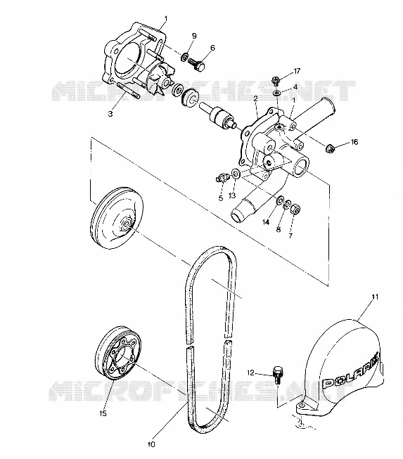 WATER PUMP (4918391839030A)