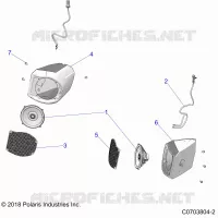 ELECTRICAL, AUDIO, FRONT SPEAKER