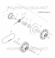 DRIVE TRAIN, CLUTCH, SECONDARY