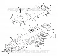 CHASSIS AND SEAT  INDY LITE AND STAR LITE (4919311931001A)