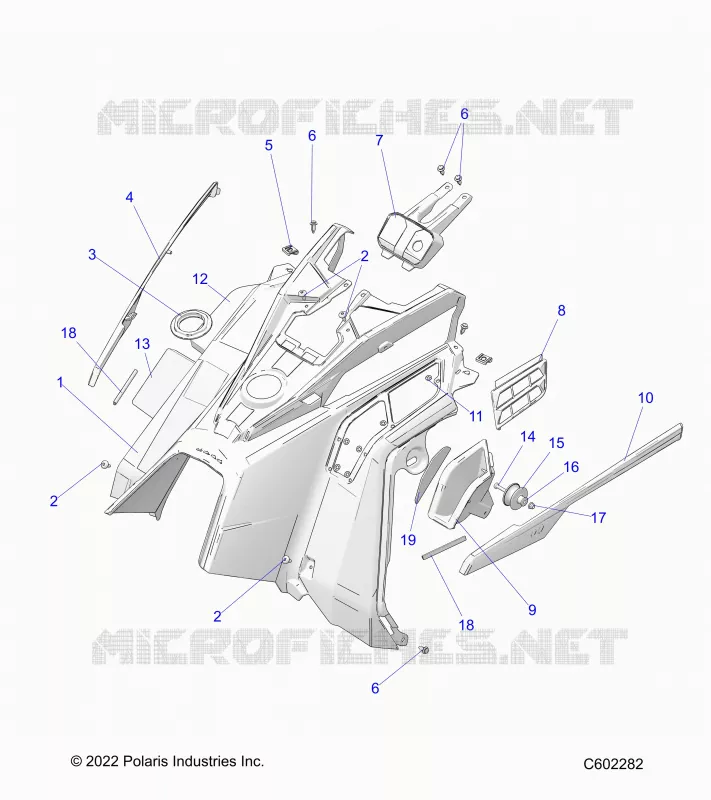 MIDDLE FAIRING