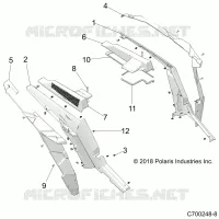 REAR FENDERS AND BEZELS- Z19VFE99NK (C700248-8)
