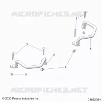 REAR BODYWORK HANDGRIP