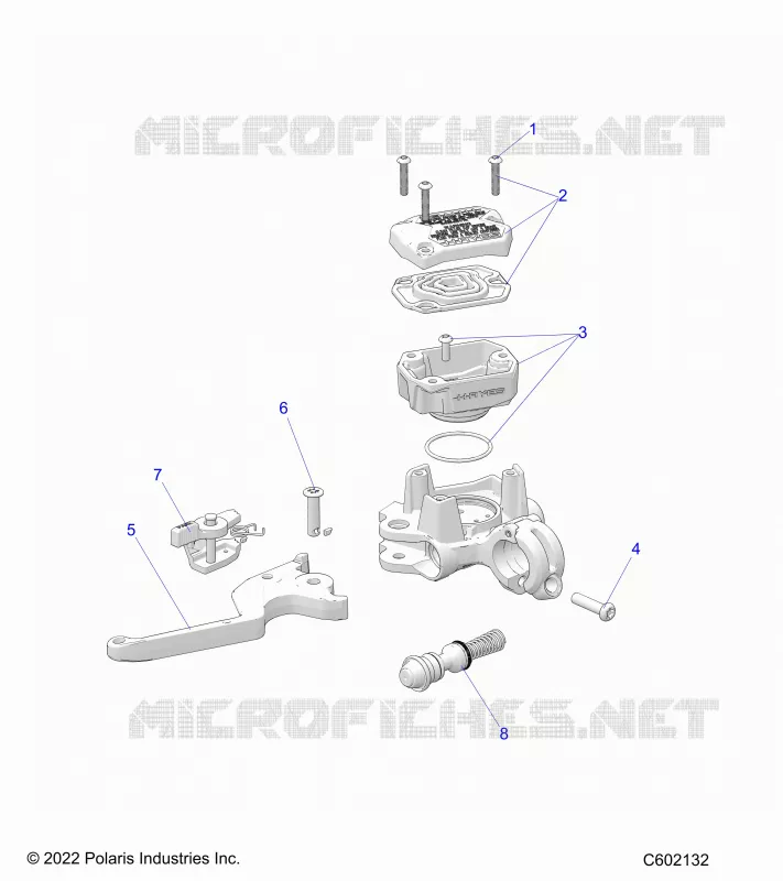 BRAKES, MASTER CYLINDER ASM.