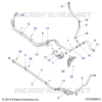 COOLING ROUTING MANIFOLD