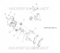 REAR BRAKE CALIPER