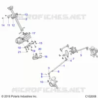 STEERING POST ASM.