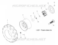 WHEELS, FRONT TIRE AND BRAKE DISC
