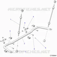 SUSPENSION, REAR STABILIZER BAR