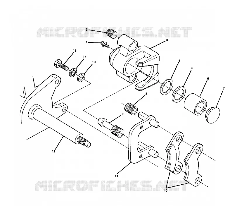 FRONT BRAKE 250 2X4 / W927527 (4922862286016A)