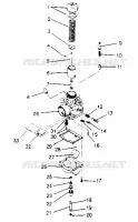 CARBURETOR LITE GT 0953133 AND  EUROPEAN LITE GT E953133 (4928922892C007)