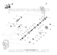 DRIVE TRAIN, MAIN GEARCASE INTERNALS