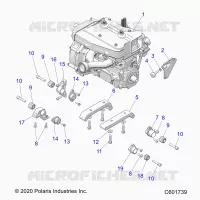 ENGINE, MOUNTING