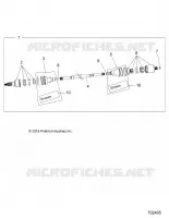 DRIVE TRAIN, REAR DRIVE SHAFT