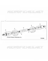DRIVE TRAIN, REAR HALF SHAFT