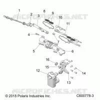 ENGINE, EXHAUST VALVE ASM.