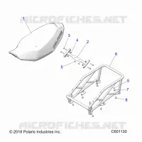 SEAT ASM. AND RACK