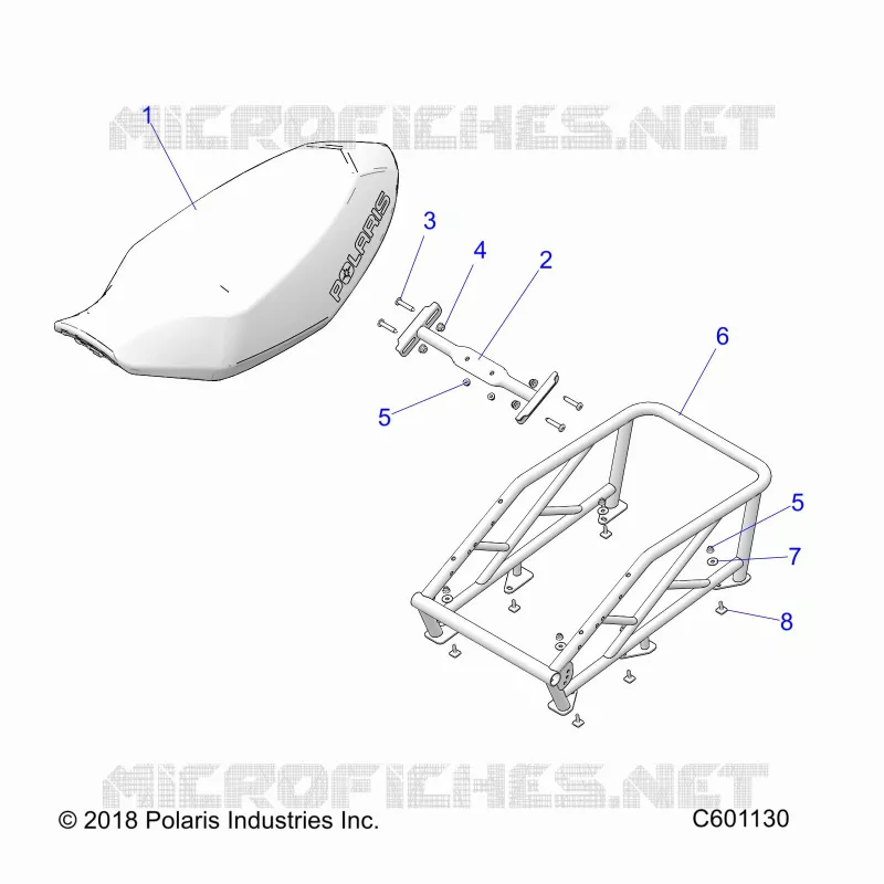 SEAT ASM. AND RACK