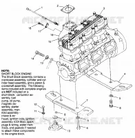 ENGINE MOUNTING SLTX B964590 AND INTL. SLTX I964590 (4935783578B001)