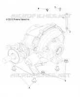 DRIVE TRAIN, REAR GEARCASE MOUNTING