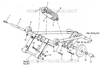 FRONT TORQUE ARM 500 EFI SKS 0962574 AND EUROPEAN 500 EFI SKS E962574 (4931983198B013)