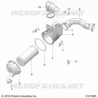 ENGINE, AIR INTAKE SYSTEM
