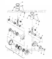 PISTON AND CRANKSHAFT  400 (4919241924025A)