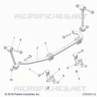 SUSPENSION, FRONT STABILIZER BAR- G21GAP99AM/BM (C701011-2)
